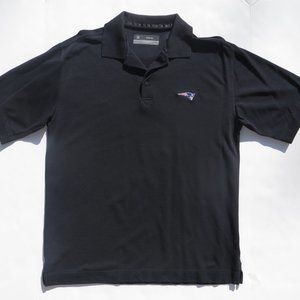 New England Patriots NFL Polo Shirt Large Men Blue